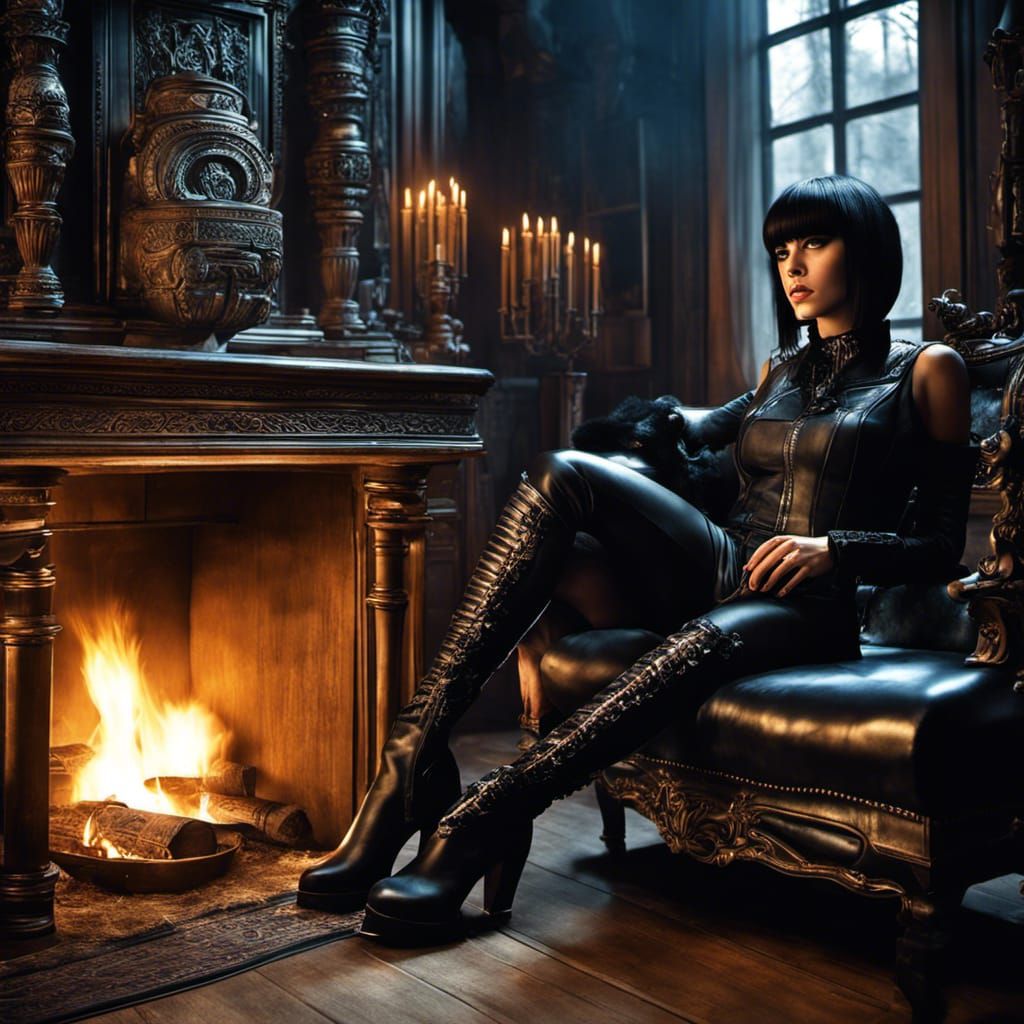 clancy johnson add leather mistress image