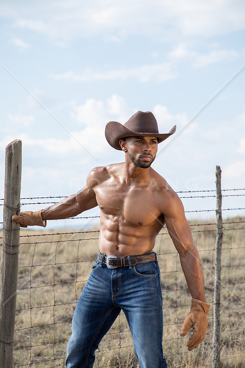 barb mooney add muscular cowboy photo