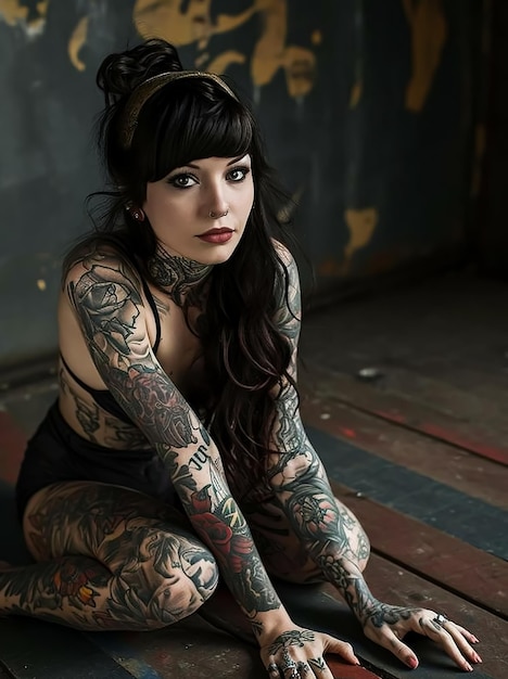 amber orear add naked tattooed females image