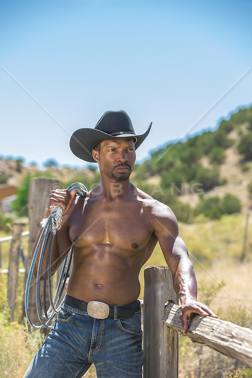 charmaine cloud add muscular cowboy photo