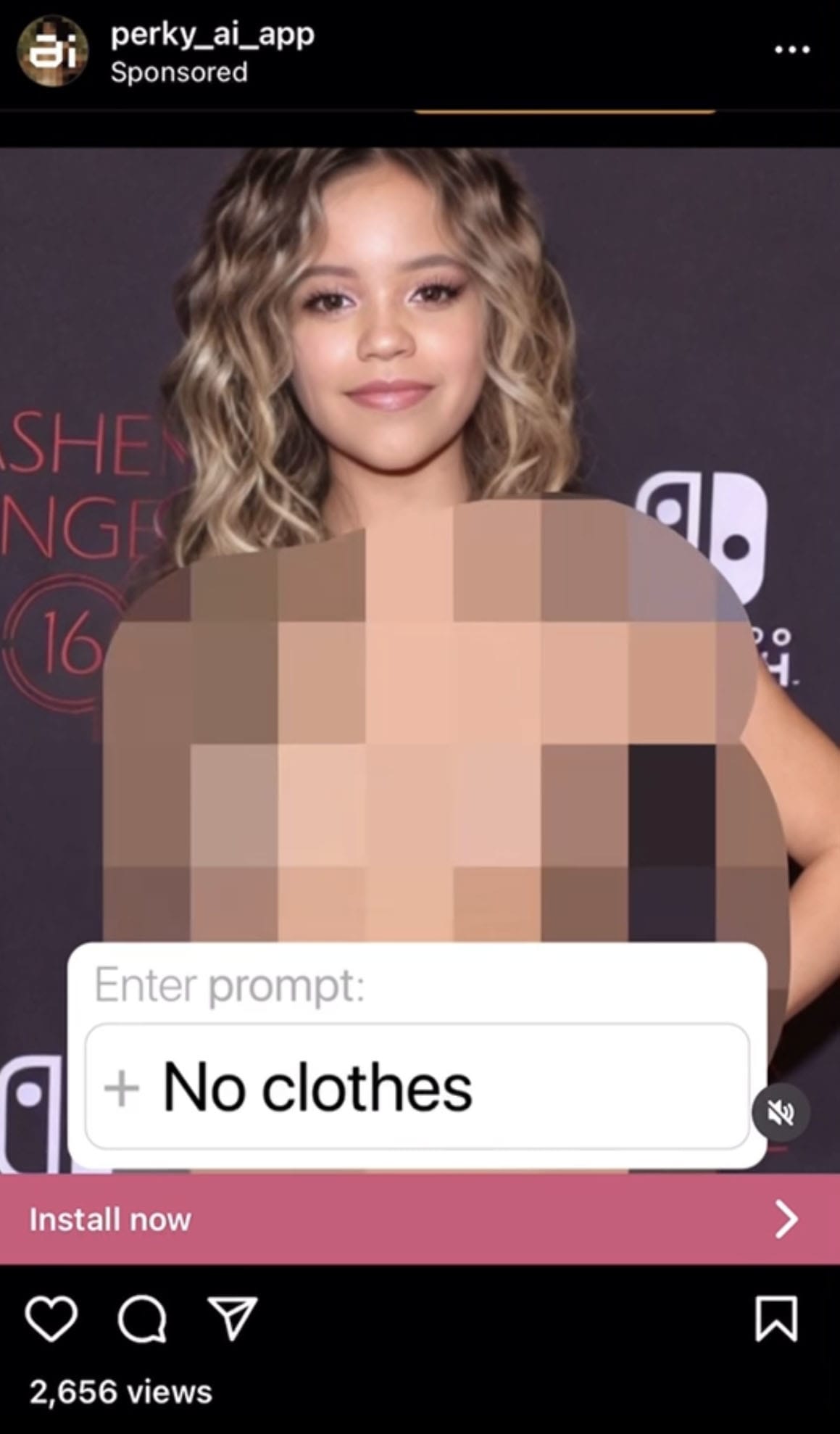 casey billingsley add jenna ortega is naked image