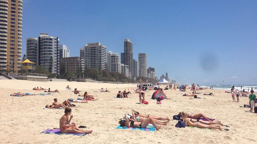 adam eakins add spring break groped photo