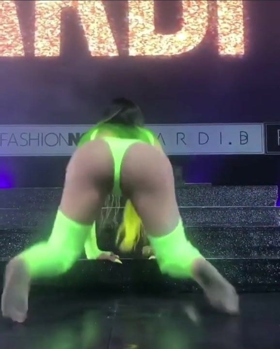 annie garrett add cardi b twerk compilation photo