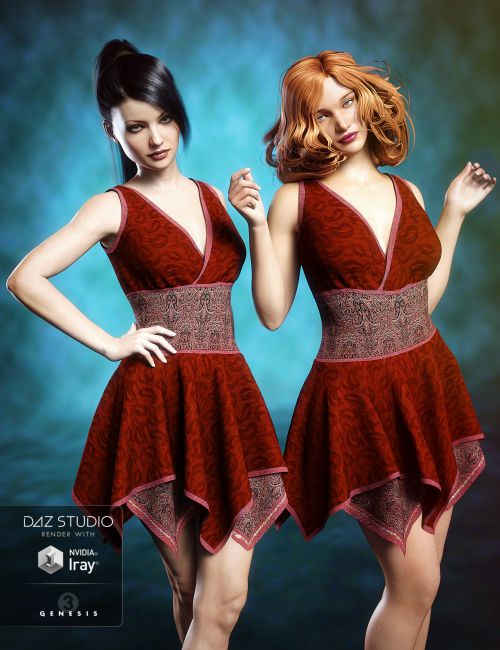 alicia barrett add hinata red dress photo