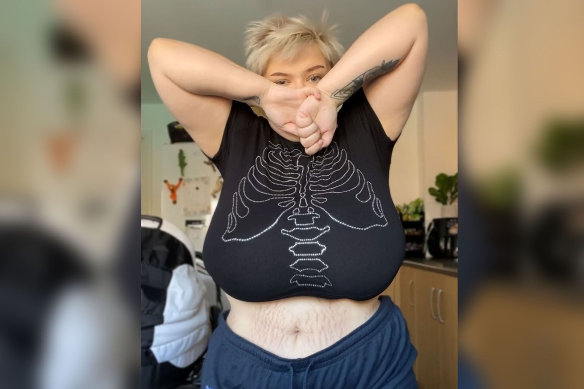 courtney roberson add huge saggy tits photo