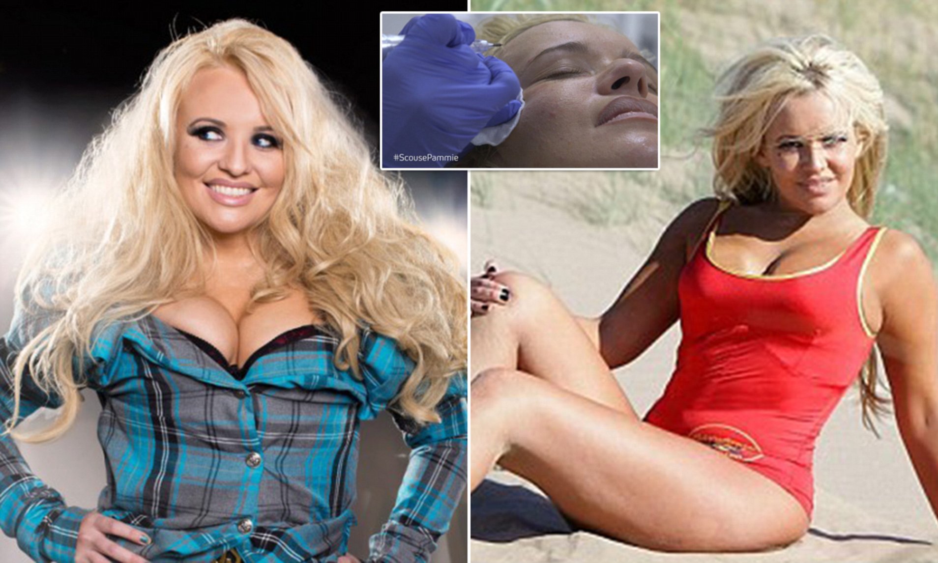 danny belanger add pamela anderson lookalike photo