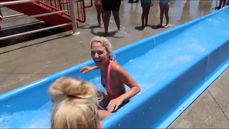 charles creed add nipple slip at water park photo