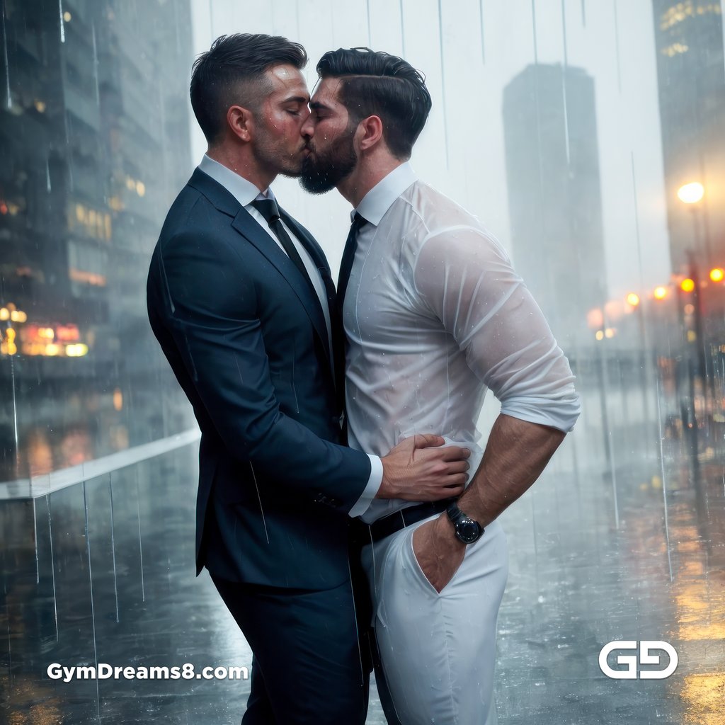 dominik piechoczek add men kissing hot photo