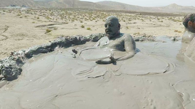 bradley harris add naked mud bath photo