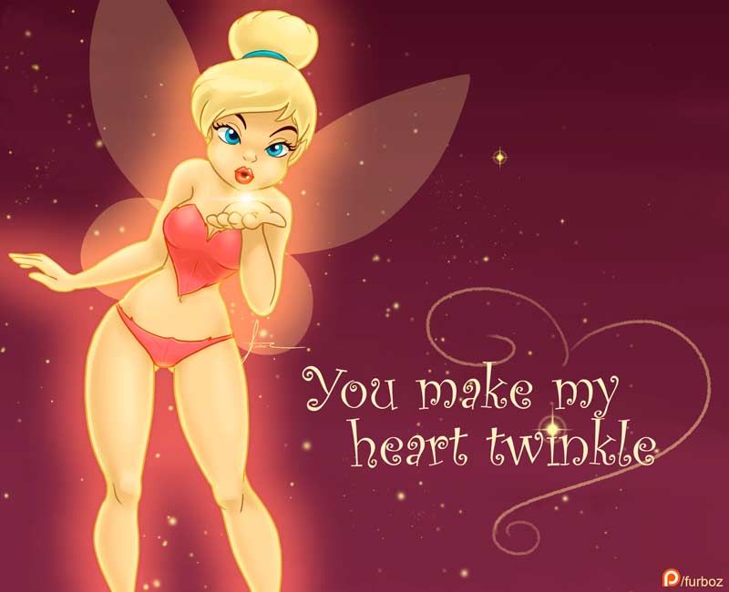 alli taiwo add naughty tinkerbell photo