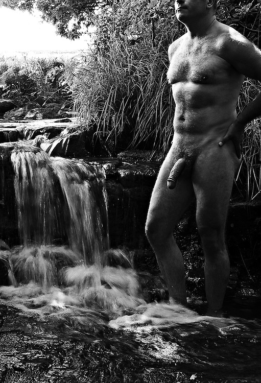 barry holman add nude waterfall photo