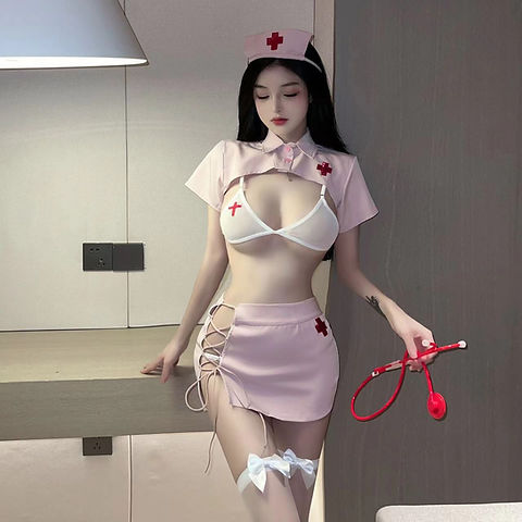 ash ross add seduce nurse image