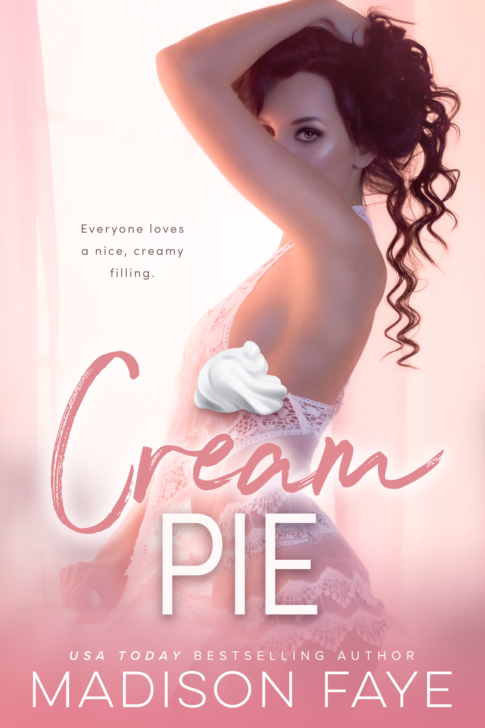 caroline mark add woman cream pie photo